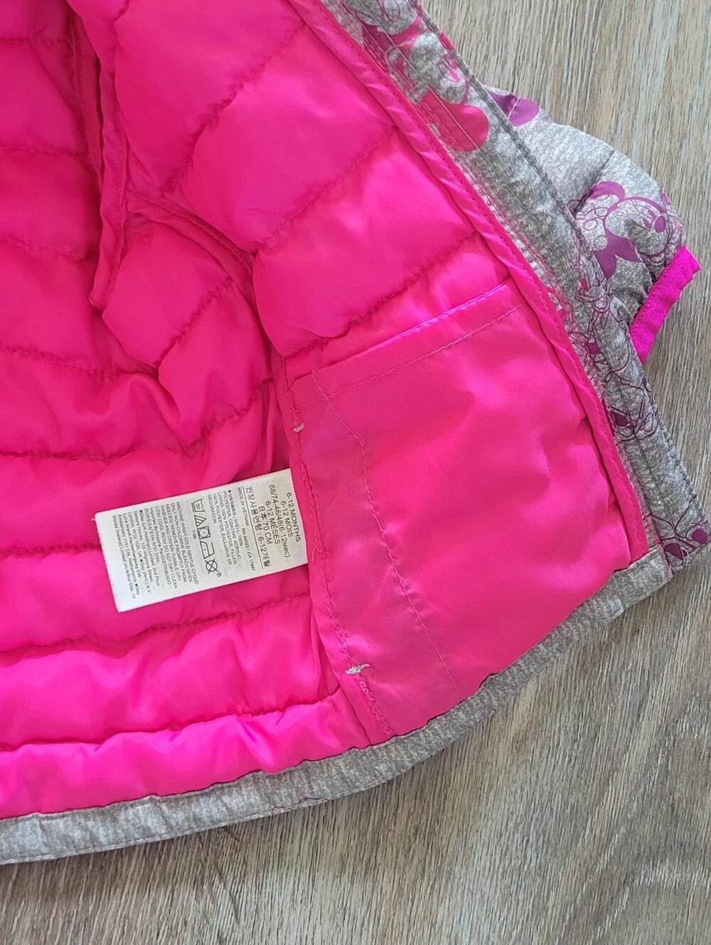 Baby GAP X Disney Minnie Mouse Puffer Jacket